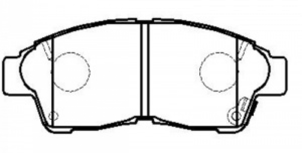 Колодки передние CR-V 2013- 2.4