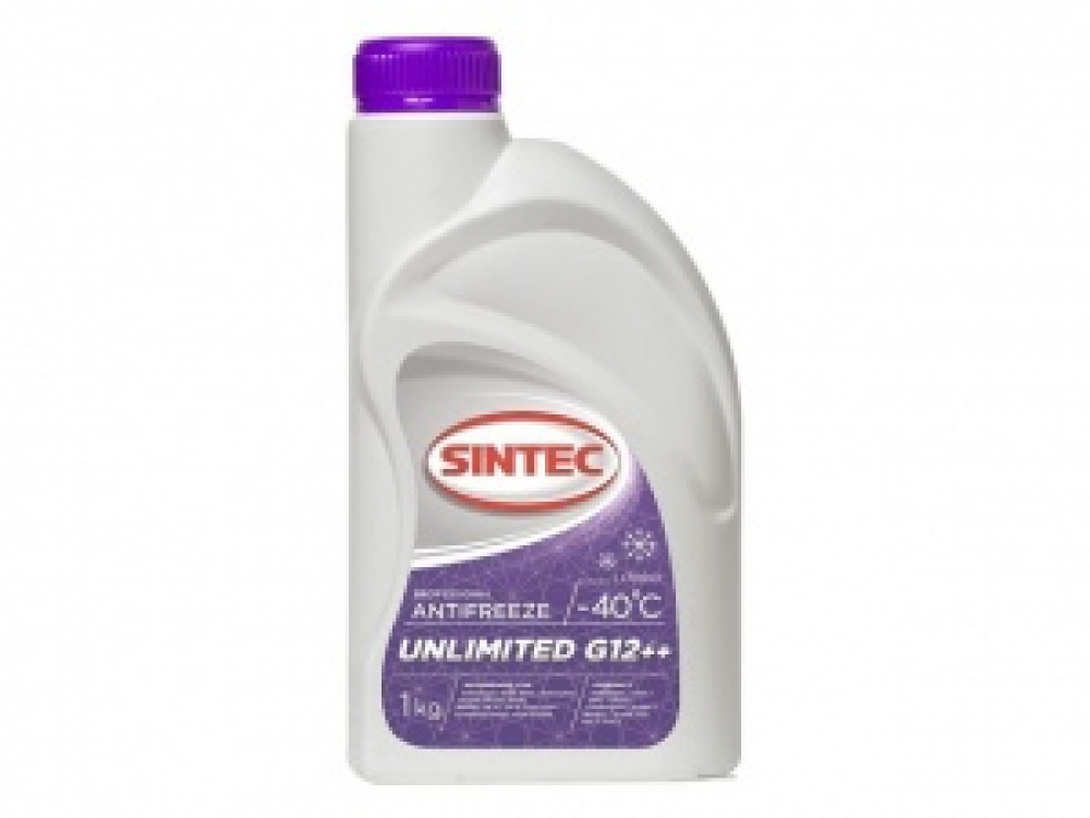 Антифриз Sintec Unlimited фиолетовый G12++ 1л